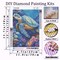12x16 inch Sea Turtle Diamond Art Painting Kits for Adults, Full Drill Diamond Dots Paintings for Beginners, Round 5D Paint with Diamonds Pictures Gem Art Painting Kits DIY Crafts Kits